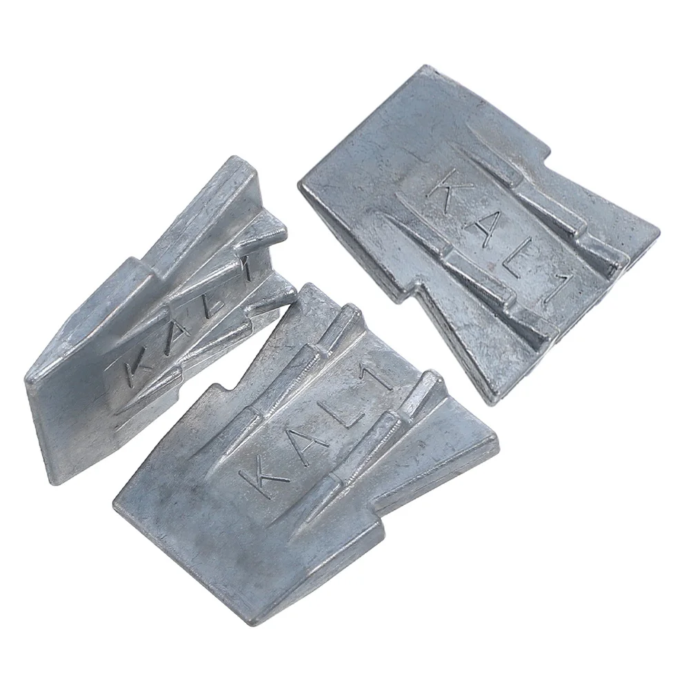 3Pcs Metal Wedges for Axe and Hammer Secure Handle Fixing Tool Maintenance Easy Installation High Compression Resistance Outdoor