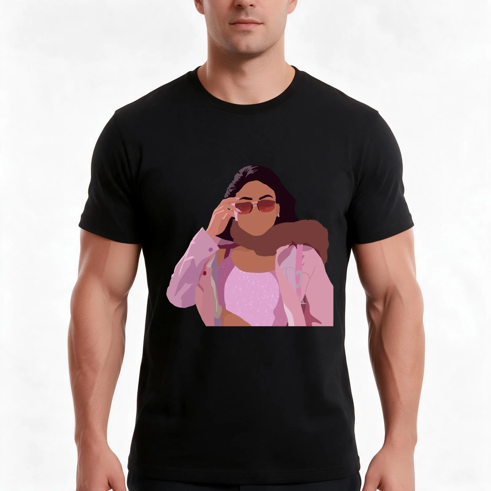 P. H. A. T. (Pretty hot and tempting) - Poo T-Shirt, Summer Casual Cotton Tee, Oversized Streetwear Tops, Vintage Graphic Print
