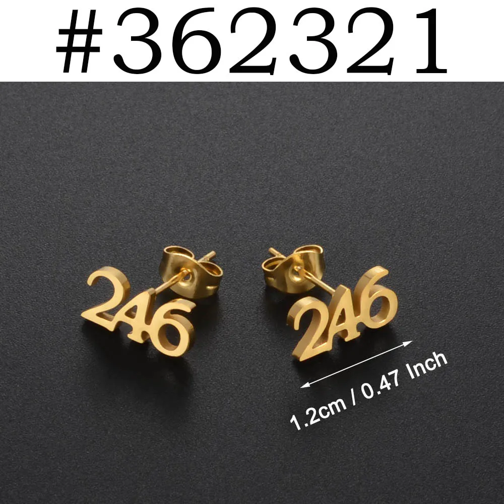 Barbados Area Code Stud Earrings, Unique Design