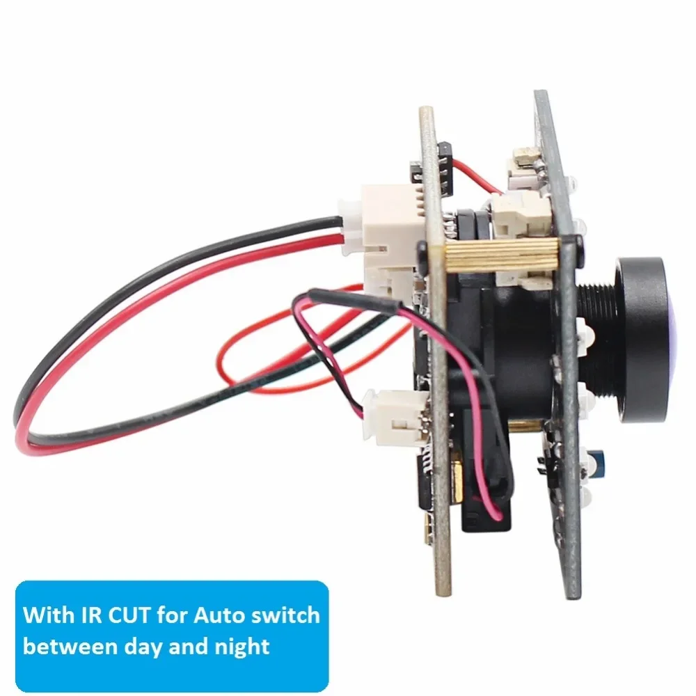 ELP 1080P 30fps USB Camera, Night Vision, Fisheye Wide Angle, IR Cut LED Board, for Mac Linux, DIY Project, Video Surveillance