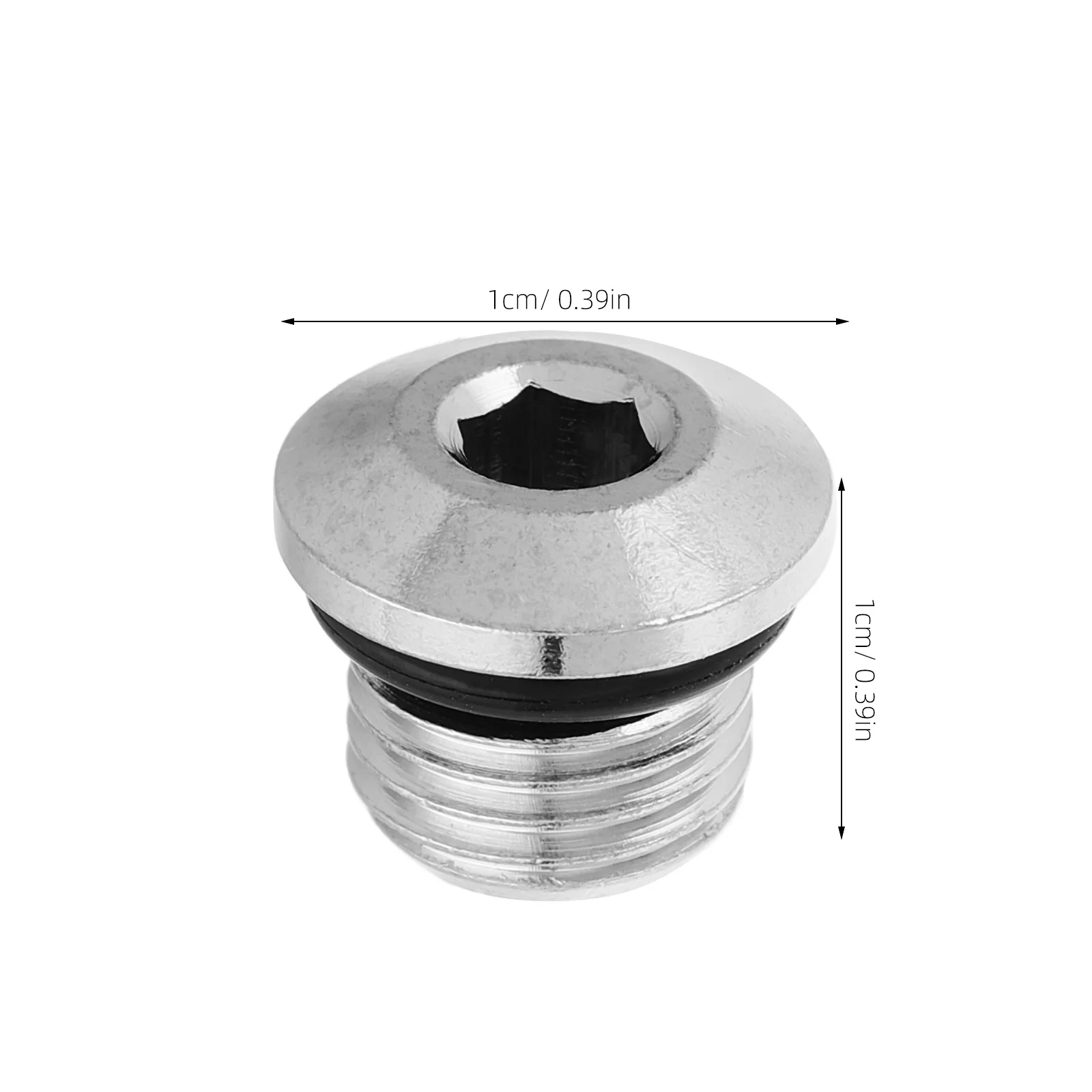 الغوص المرحلة الأولى التوصيل المسمار الكروم مطلي النحاس الضغط المنخفض ميناء التوصيل اتصال مجاني للمياه