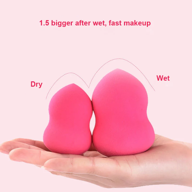 5 PCS Good Quality Sponge For Makeup Beauty Makeup Sponge Waterdrop Bevel Gourd Beauty Makeup Tools Air Cushion Sponge