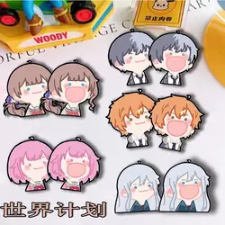 Anime Project Sekai Yoizaki Kanade Shinonome Akito Badge Brooch Pin Clothes Backpack Decoration Lapel Personalized Chest Tag