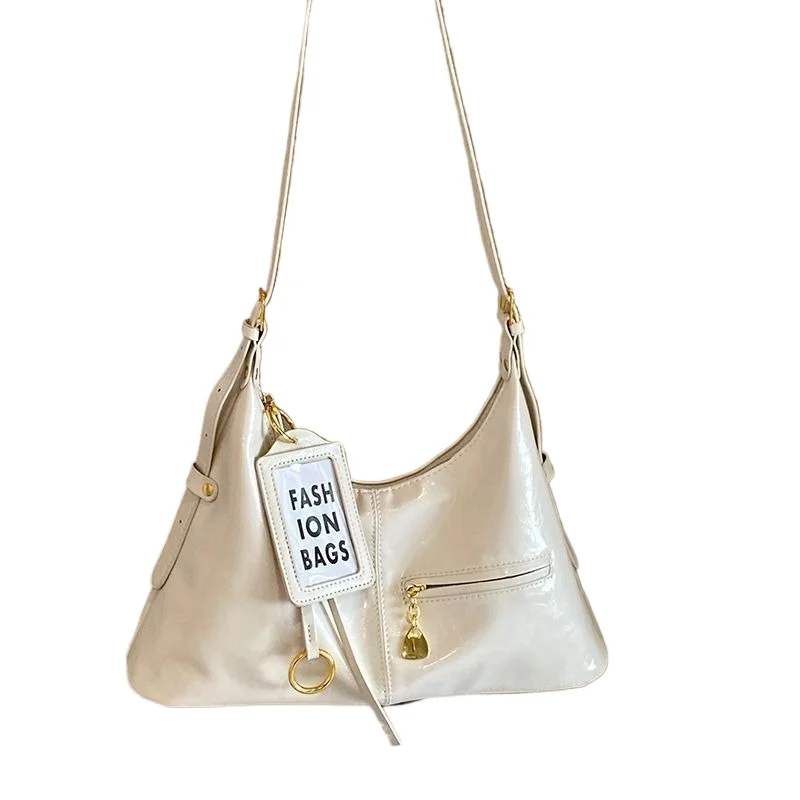 Similar Hot Sales Textured Shoulder Women's Bag Large-capacity Imitation Suede Versatile Casual Work Commuter Messenger Handbag