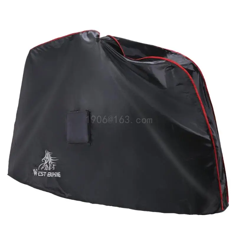 Bike Cover, Outdoor Waterproof Cover with Zipper,Rain Sun UV Dust Wind Snow Proof Bike Storage for Mountain Bike