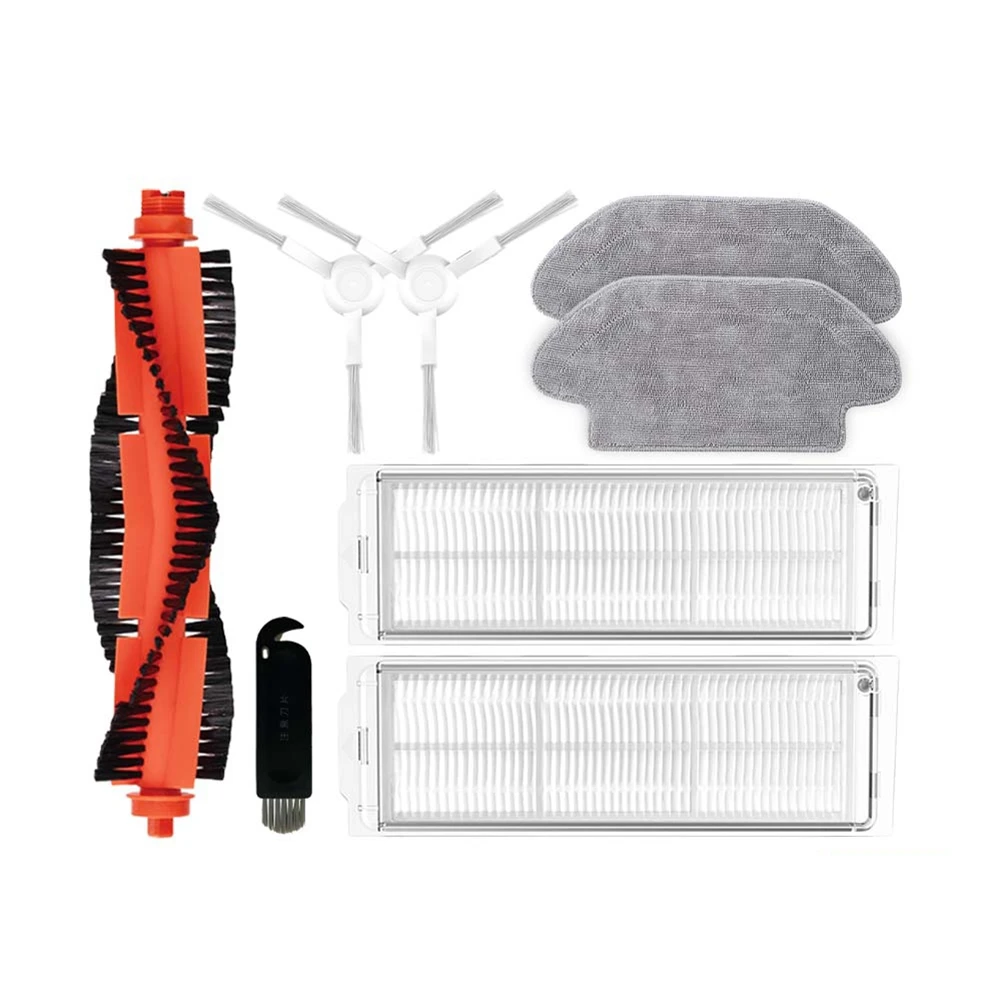 

For Xiaomi Mop 2S / Mop P / XMSTJQR2S / STYTJ02YM Robot Vacuum Replacement Parts Main Side Brush Hepa Filter Mop