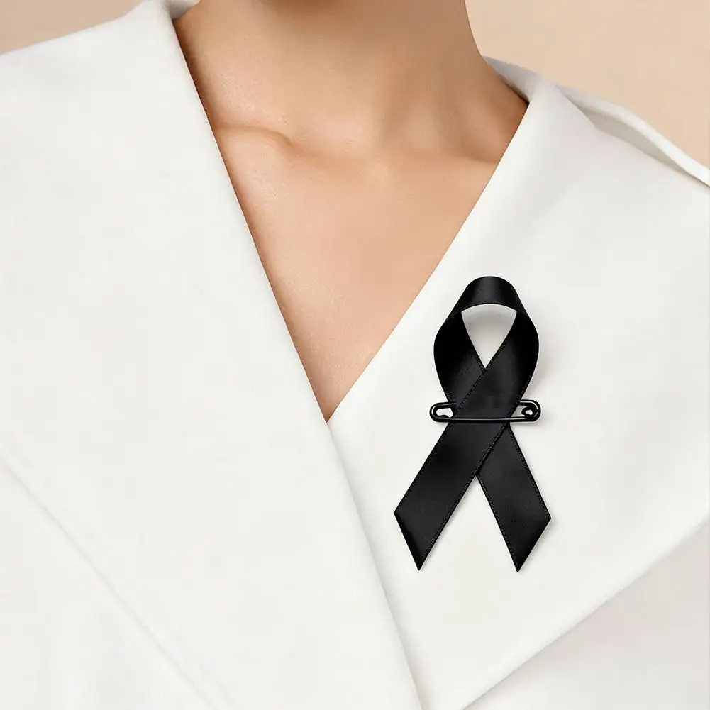 الشريط بروش شارة بدبوس دبوس الصدر قابلة لإعادة الاستخدام الكلاسيكية الركيزة الحب الشريط دبوس تصميم الأحداث الخيرية الملحقات مع دبابيس الأمان #5