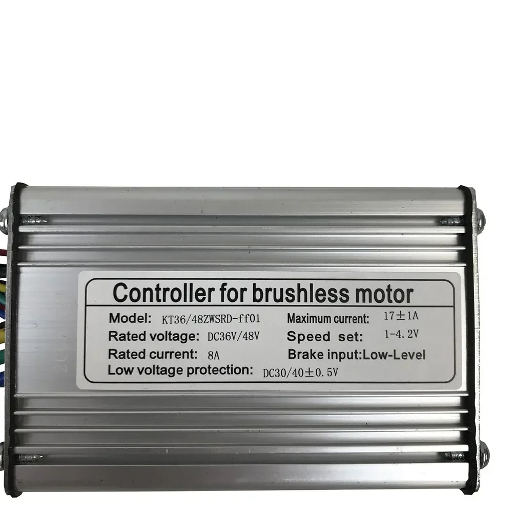 

Контроллер для электровелосипедов серии KT с дросселем-рычагом, для ремонта электровелосипедов, 20x20x10 см, совместим с 36В/48В, номинальный ток 17А