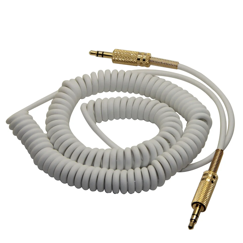 

3.5mm Coiled Audio Cable for Marshall ACTON II STANMORE II WOBURN II STOCKWELL Bluetooth Speaker Replacement AUX Cord