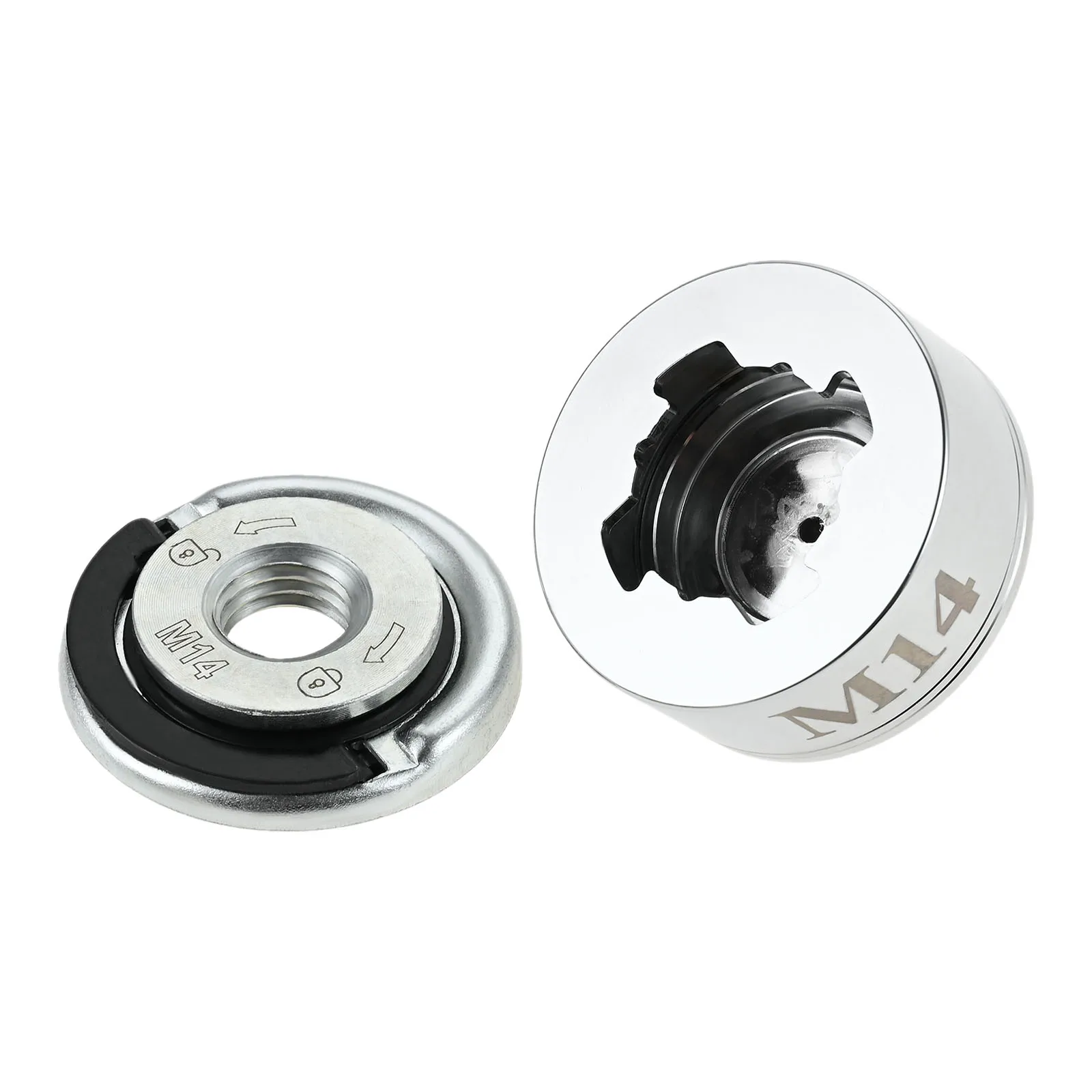 1Set X Lock Adapter Set Quick Release For All Angle Nut M14 Angle Grinder Accessories High Hardness for Cordless Angle Grinder