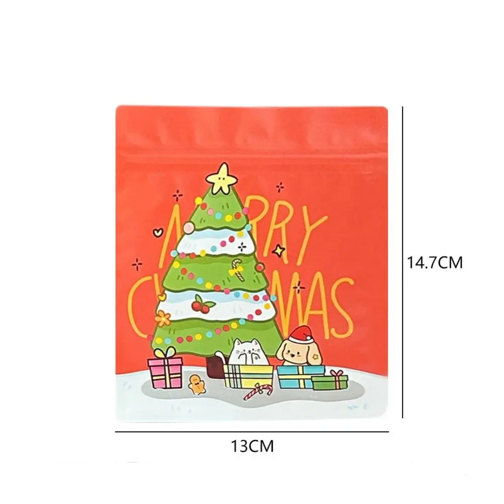 10Pcs New Cute Cartoon Zip-lock Bag Aluminum foil Self Sealing Gift Bag Creative Kawaii Packaging Bags Snack