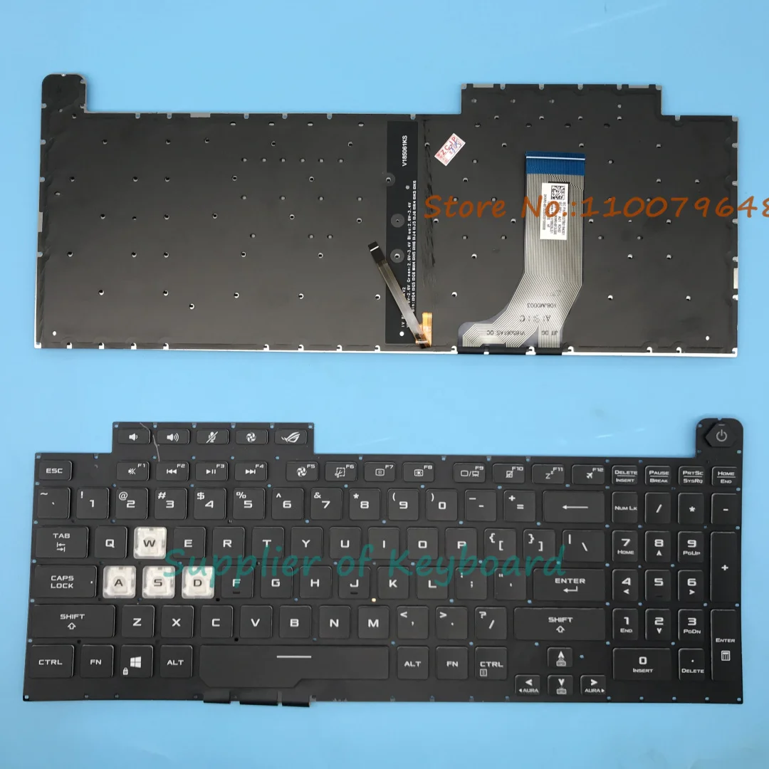 

New English/Hungarian Keyboard For ASUS ROG G731 G731GT G731GV G731GU G731GW G732L G732G Strix G17 G712 G712LWS G712LV G712LU