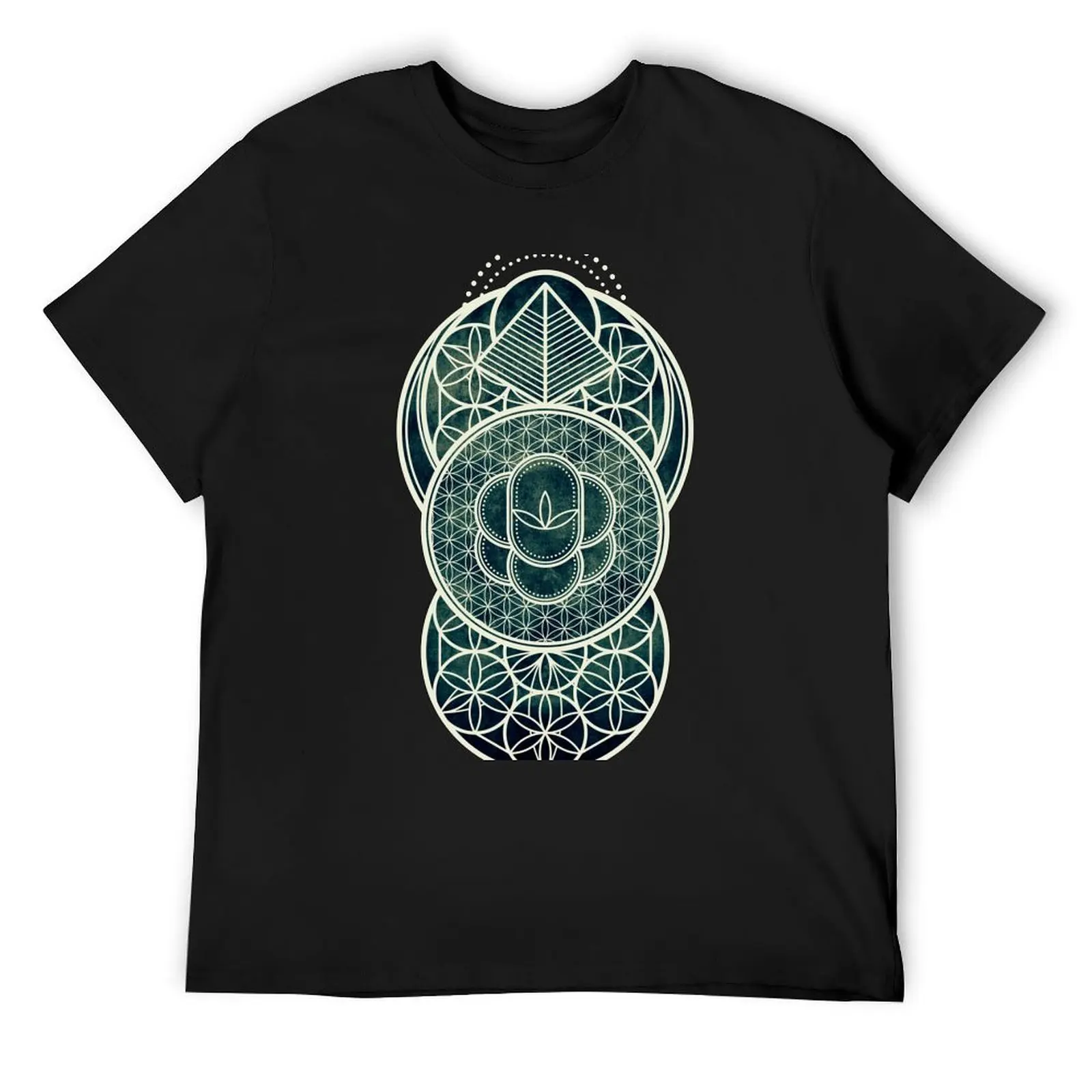 

Ultra Sacred Geometry - Dark T-Shirt plus size clothes summer shirt luxury t-shirt plus size men clothing