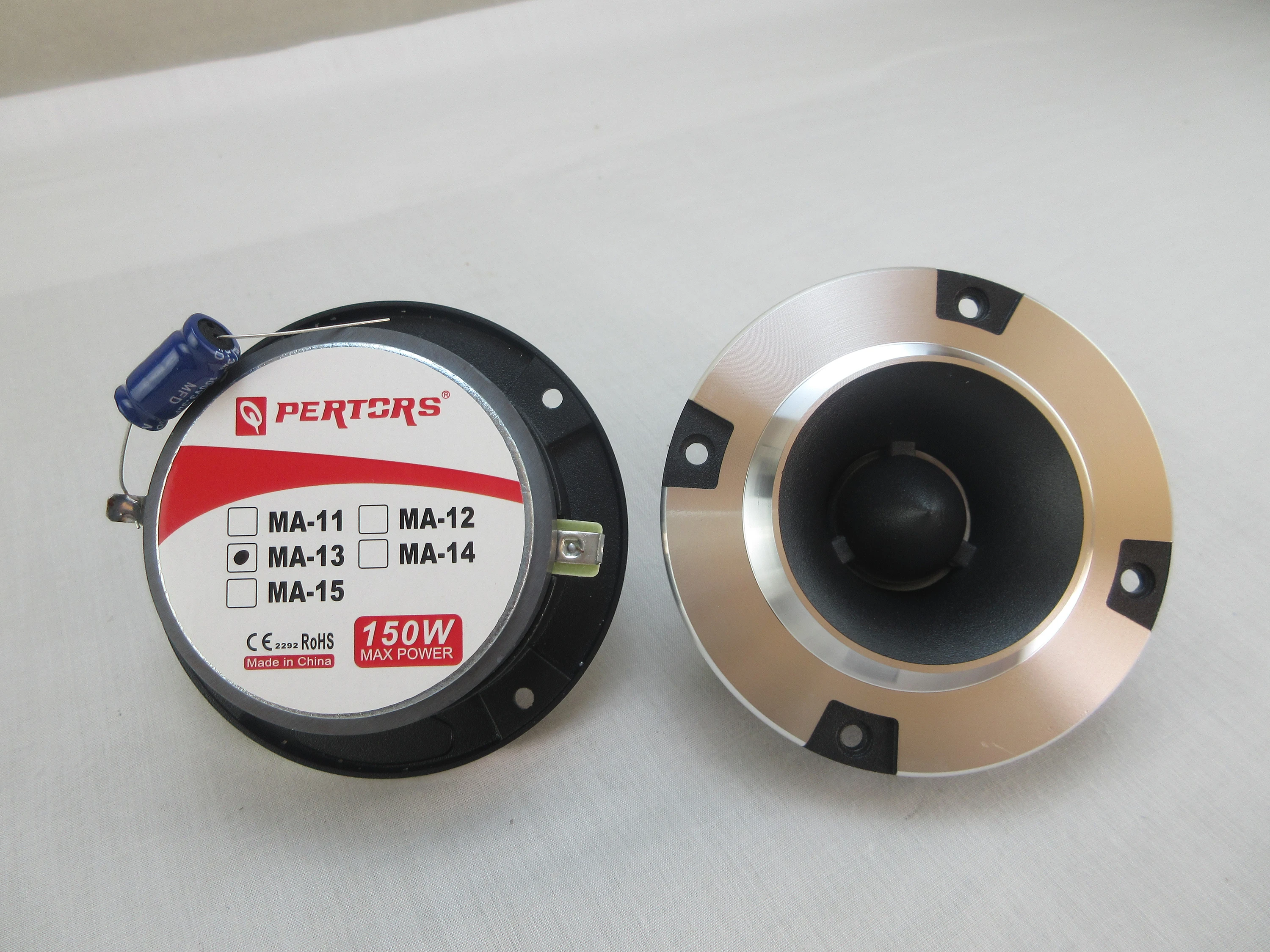 2PCS High-quality 4-inch 95MM Aluminum Alloy Tweeter for Home Use, Non-destructive Modification of Pure Tweeter Car Audio