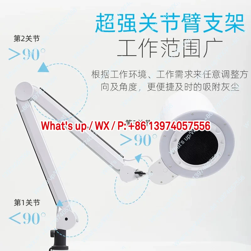 1 piece D1 Shannai Lighting Nail Art Vacuum Cleaner High-end Top Suction Silent Suction King 4BLANC