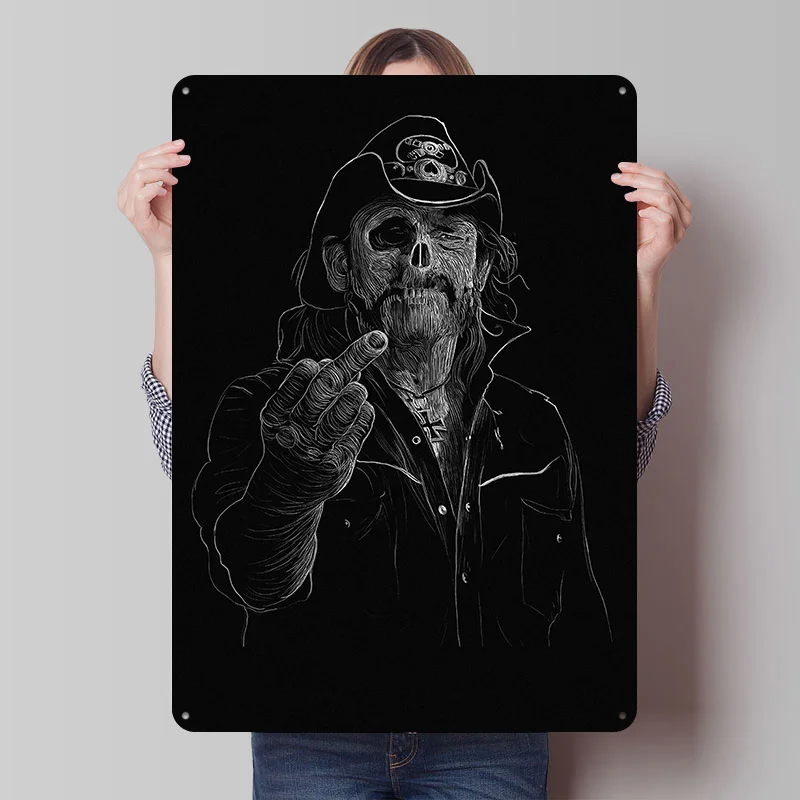 GOD IS NOT DEAD Printed Poster Customizable Wall Art Retro Vintage Metal Tin Signs for Home Room Bedroom Decoration Gaming Decor