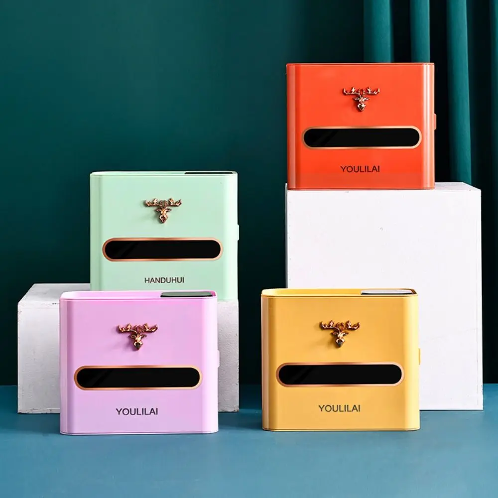 

With Compartments Toilet Paper Holder Punch-free Wall Mounted Tissue Storage Box Waterproof Plastic Bathroom Storage Rack