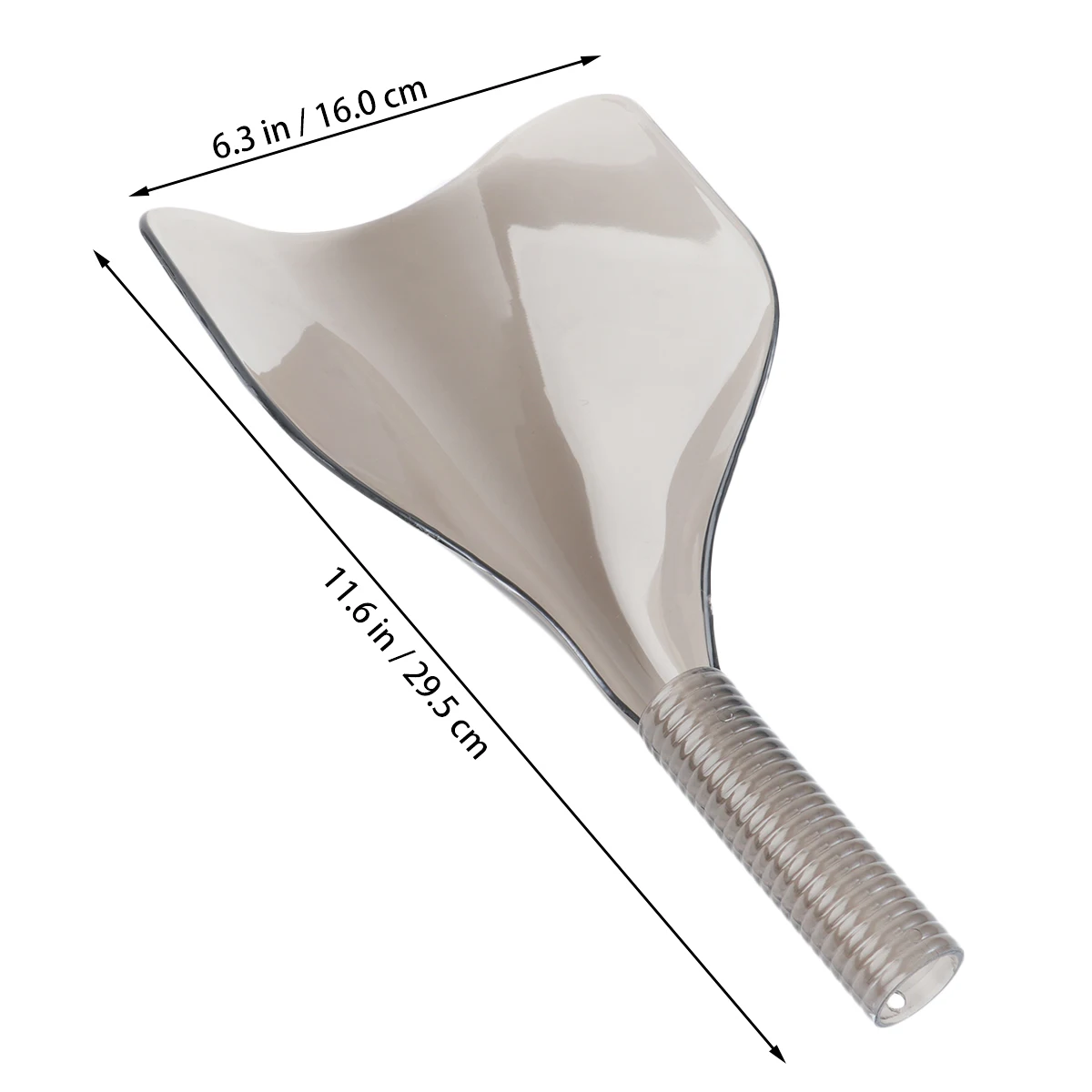 

Hairdressing Mask Hair Cutting Protective Cover Mask Tool for Barber Shop (Transparent Gray)