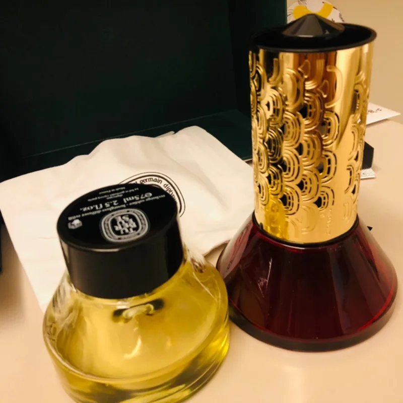 Diptyques Hourglass Diffuser Baies 34 Natural Fragrance Luxury Home Scent Slow Flow Aromatherapy Gift for Bedroom Living Decor