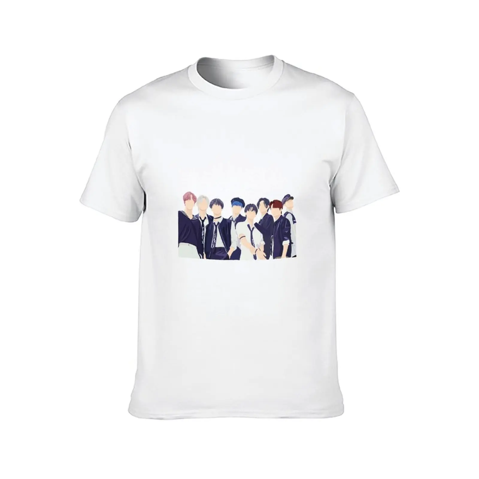 ATEEZ - تي شيرت Inception تي شيرت رجالي برسوم جرافيك تي شيرت رجالي