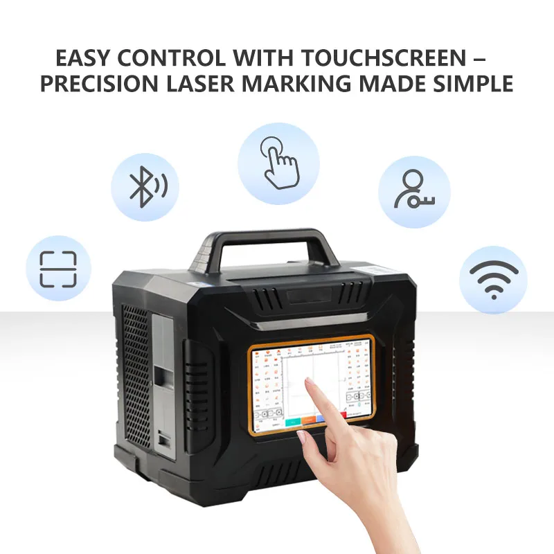 Numerical control 20w 30w 50w 100w Maximum Jpt fiber laser marking machine UV laser marking machine alignment