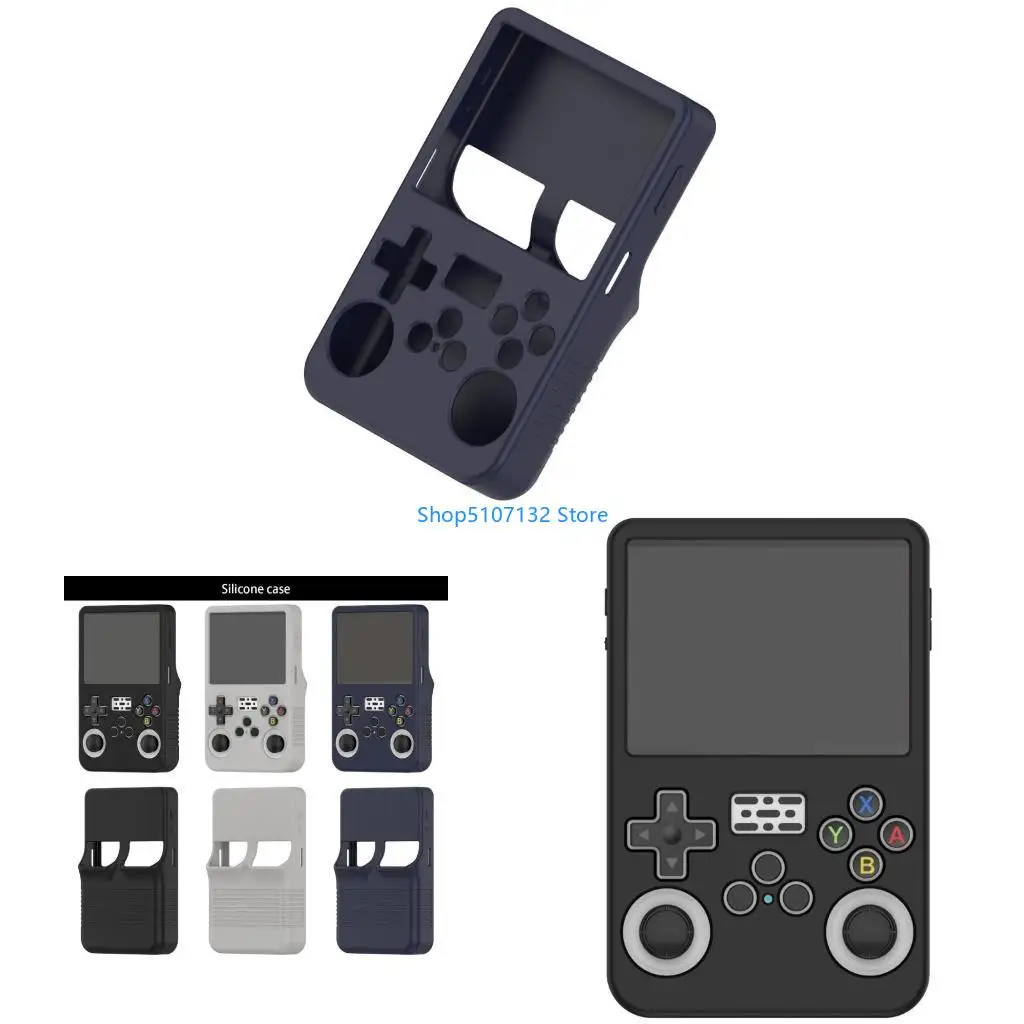 87HD Portable Gaming System Silicone Shell Full Protectios Game Consoles Case Provides enhances Impact Resistance for R36S