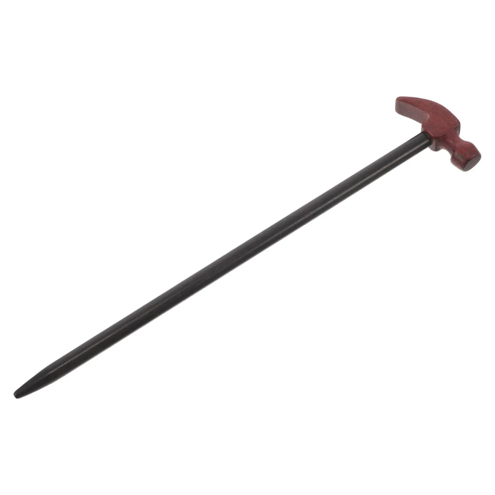 Creative Hammer Design Hairpin Crafted from Ebony Wood Chinese Style Hair Stick for Women Vintage Handmade Wooden Bun Hair Stick