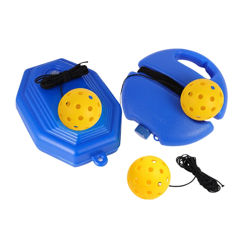 1PC Pickleball Trainer Accessories Hollow Out Holes Single Player Pickleball Balls Sparring Device Pickleball Training Tools