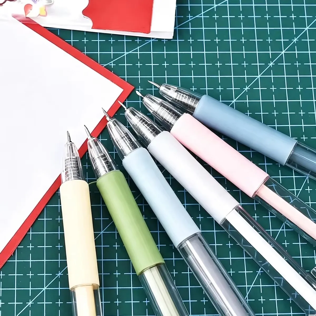 1-10Pcs Art Utility Knife Pen Knife Cut Stickers Scrapbooking Cutting Tool Express Box Knife School Supplies DIY Craft Supplies