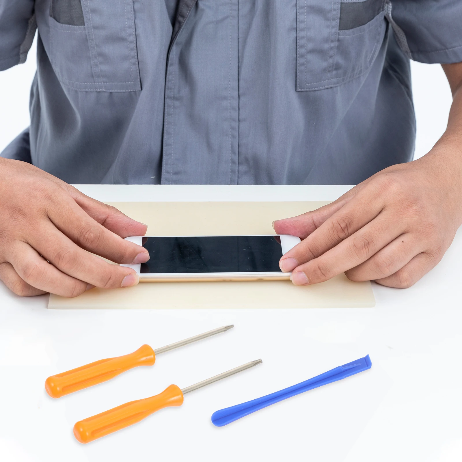 

Magnetic Disassembling Tool Screwdriver Pry Bar Metal Repair Kit for Game Controller Open Shell Gaming Accessories