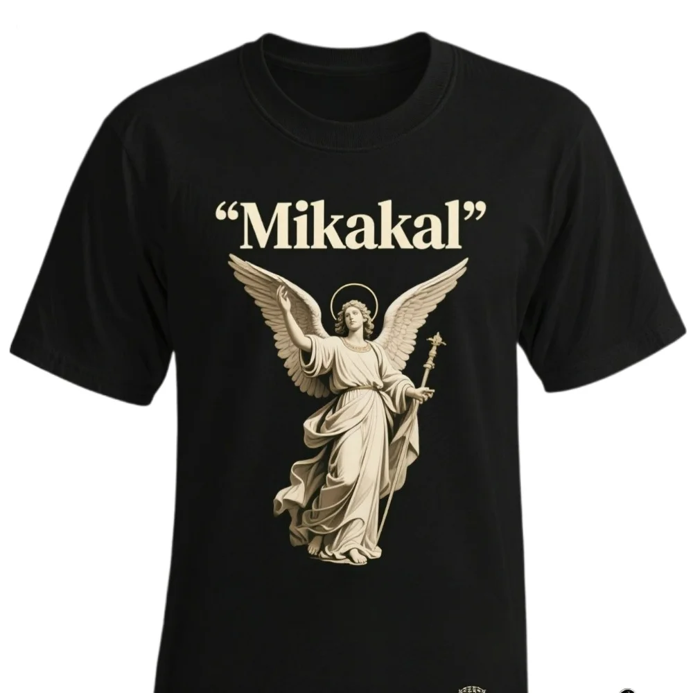 

Saint Michael The Archangel Catholic Christian T-Shirt. Summer Cotton Short Sleeve O-Neck Mens T Shirt New S-3XL