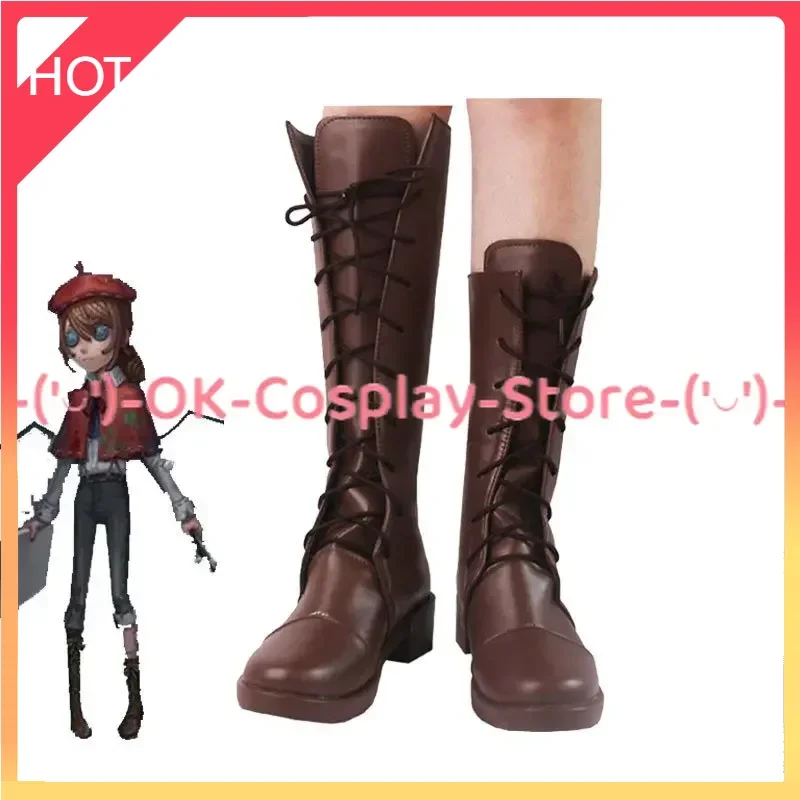 Valden-Chaussures de Cosplay sur Mesure, Bottes de Carnaval d'Halloween, Accessoire de Peintre