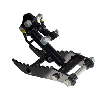 Grampo hidráulico do polegar para a mini escavadeira, acessório pequeno do escavador, estoque dos EUA