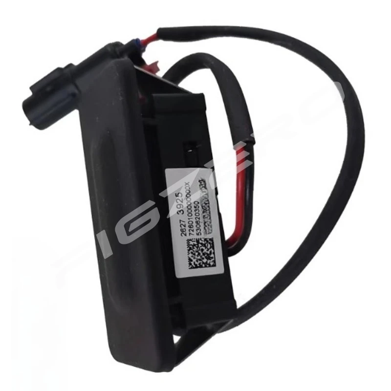 28273925 مفاتيح مقصورة الأمتعة الأصلية غطاء صندوق السيارة زر مفتوح غطاء الباب الخلفي التبديل لجزء Buick Verano Pro الأسود #6