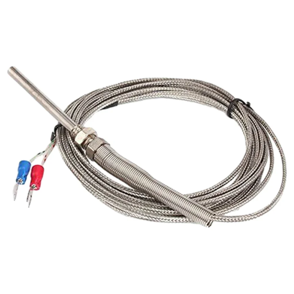 K-Type High Temperature -100~1250 Degree Thermocouple 50mm Probe Sensor 1.5M NPT 3/8\