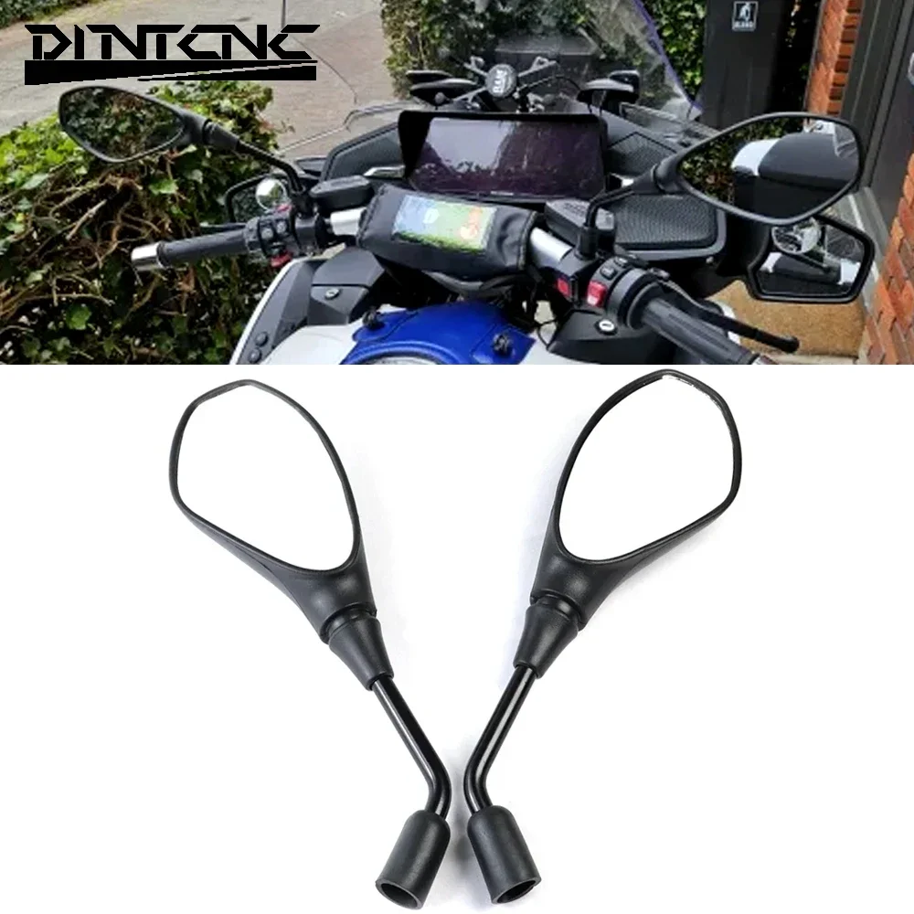 For SUZUKI GSR 600 750 GSX-S 950 1000 GSX-8S V-Strom 650 1000 1050 B-KING GW250 Side Rearview Mirrors Motorcycle Accessories