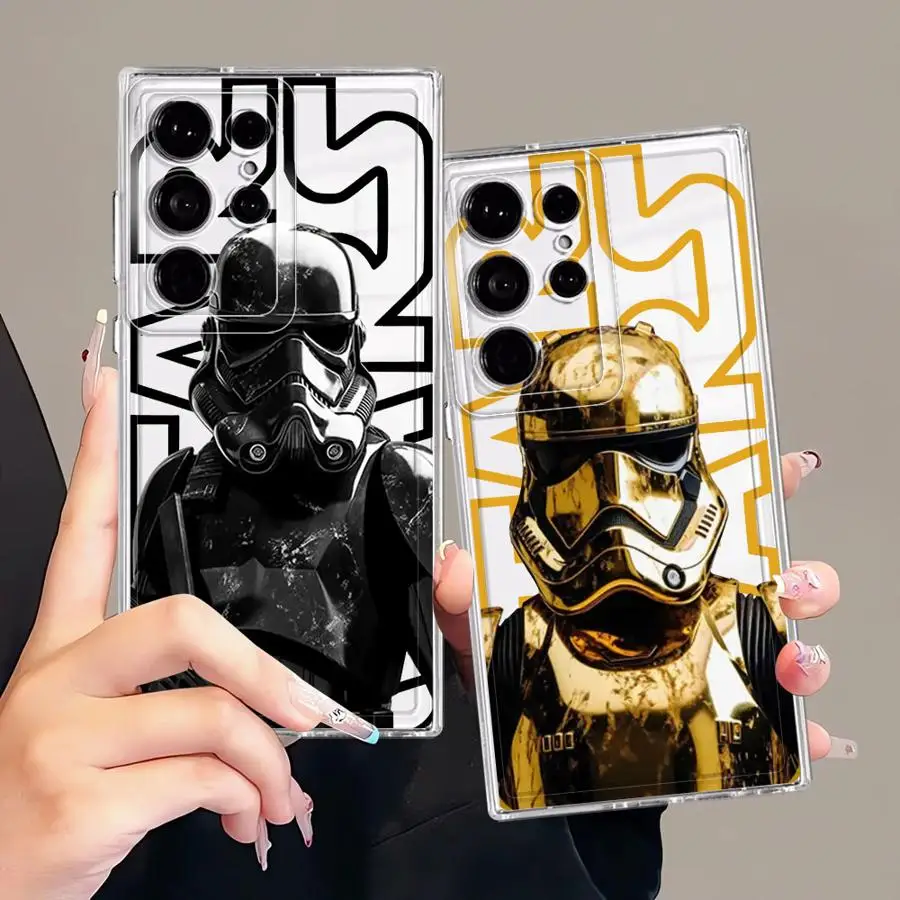 Capa de Telefone Star W-Wars para Samsung Galaxy S26 S21 S25 Edge S20 Plus S23 Ultra Note 20 Ultra 10 S22 FE S24