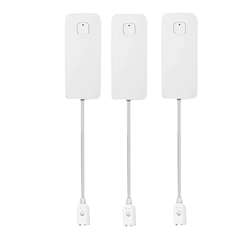 Wifi Water Ieak Detector For Home 3 Pack, Smart Water Leak Sensor With 80Db Alarm And App Alerts, Water Sensor Alarm