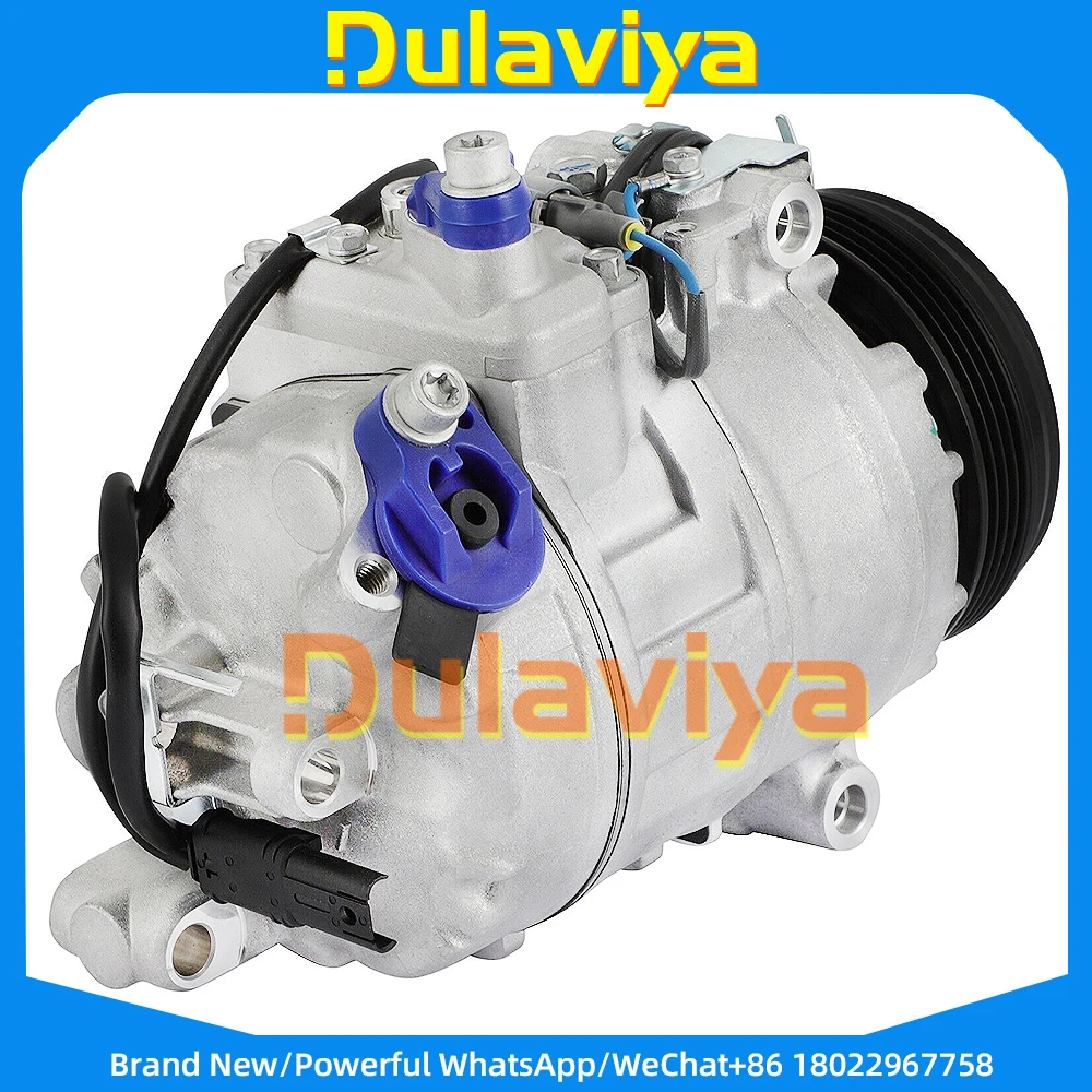 Air Conditioning AC Compressor For BMW 550i 750Li 750i xDrive 4.4L 2010-2015 CO 29118C 197367 198367 64509154072 64529195978