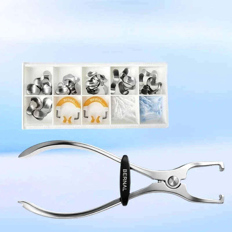 

Premium Matrix Ring Forceps Placement Plier Fits Garrison Forcep Strong Separator Clamping Rings Wagotrix
