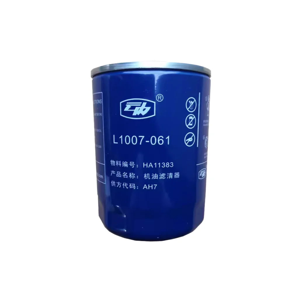 HOWO Jianghuai Light Truck Junling Kangling Yunnei YN27 YN33 YN38 Двигатель JX0810 Масляный фильтр HA11383 L1007-061