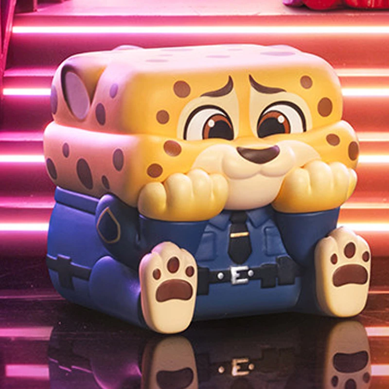 POPMART Disney Zootopia POP CUBE-1 Series Genuine Blind Box Toys Mystery Box Doll Guess Bag Cute Anime Action Figure Gifts