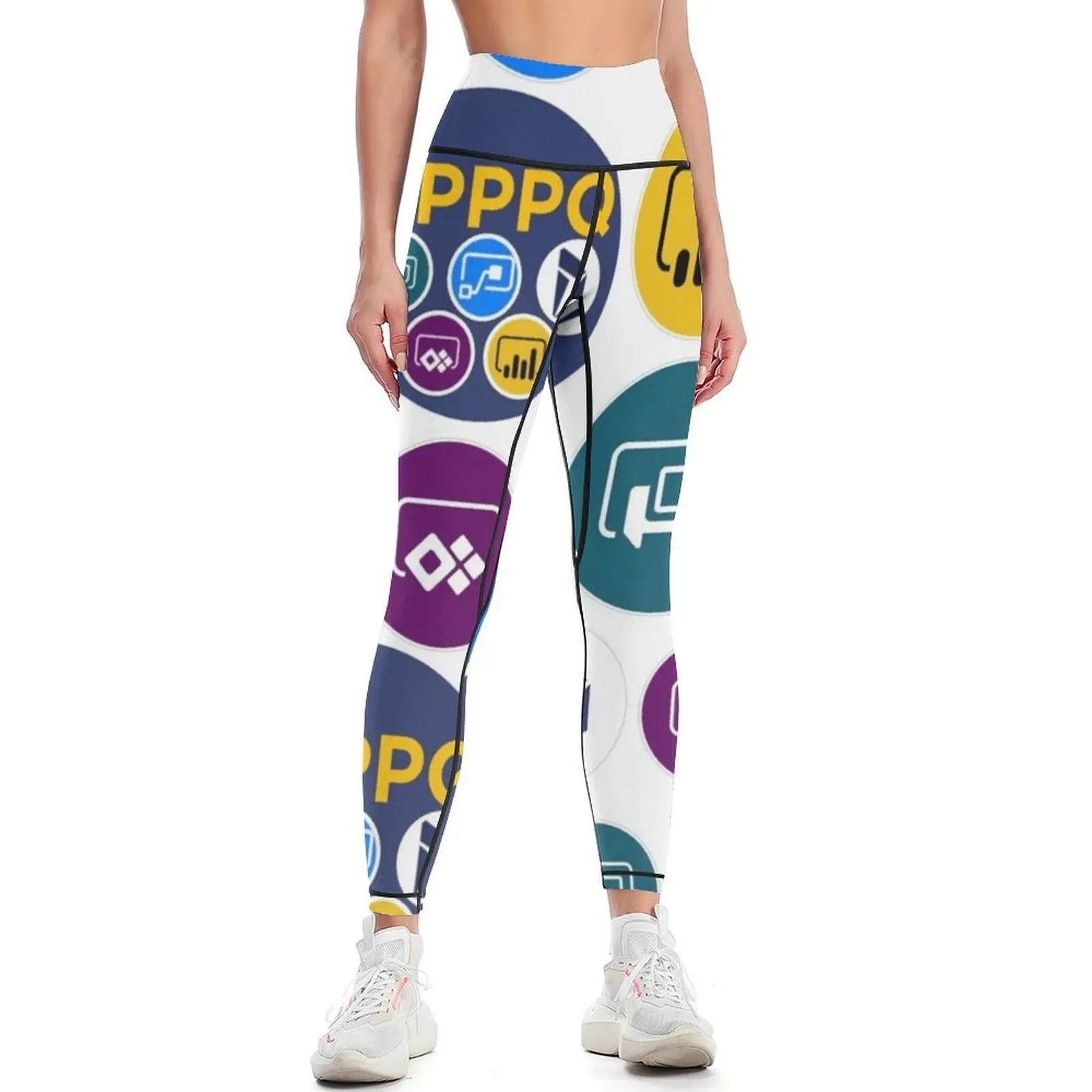 

Power Platform Family Leggings Sports female for girls Sports pants for Women's sports pants Womens Leggings