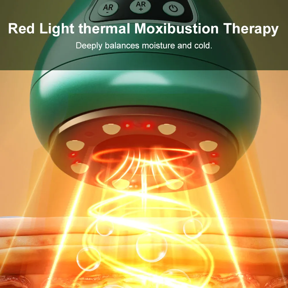 USB Electric Scraping Massage, Cupping Body Massager, Vacuum Cleaner, Cupping, Back, Neck, Arms, Massager Scraping Instrument