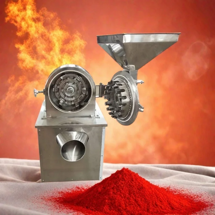 Dry Leaf Dry Chilli Mill Grinder Spices Powder Grinding Pulverizer Machine