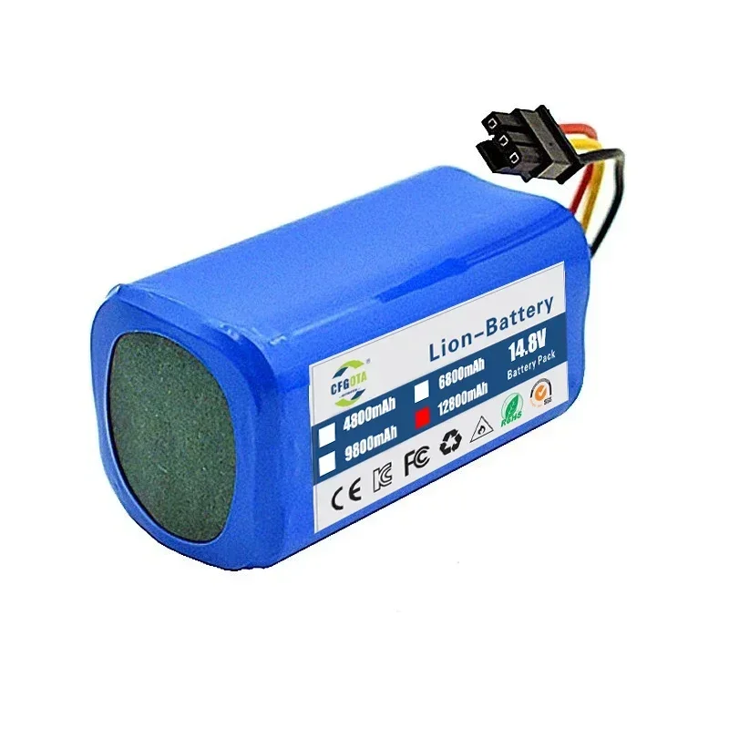 New 14.4V 2800mAh Li-ion Battery Pack For 360 C50 Robot Vacuum Cleaner Part