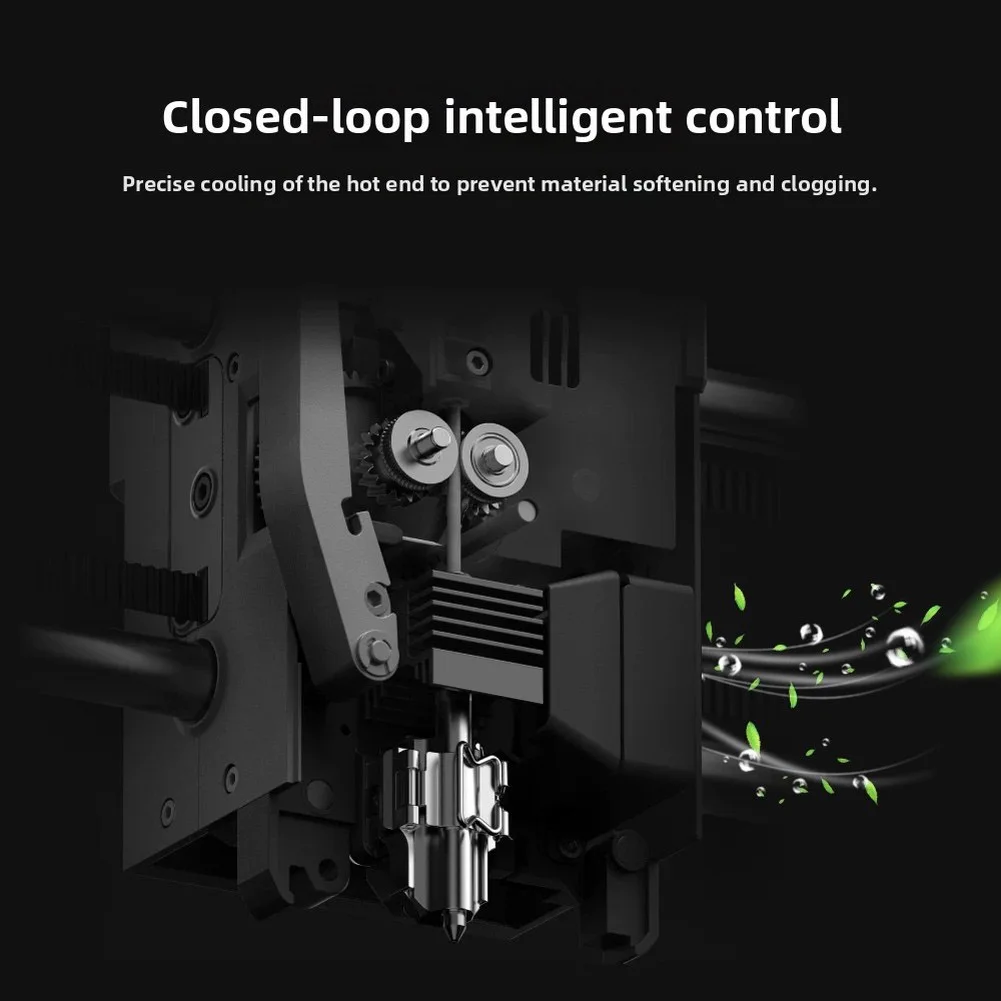 Double Ball Bearing Throat Cooling Fan For 3D Printer P2S/printer Model Cooling Fan Bearing Throat Cooling Fan