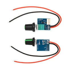 DC 5V-12V PWM Speed Controller Fan Speed governor 4 Wire Computer Temperature control Switch for PC CPU Cooler Fan Manual Stop