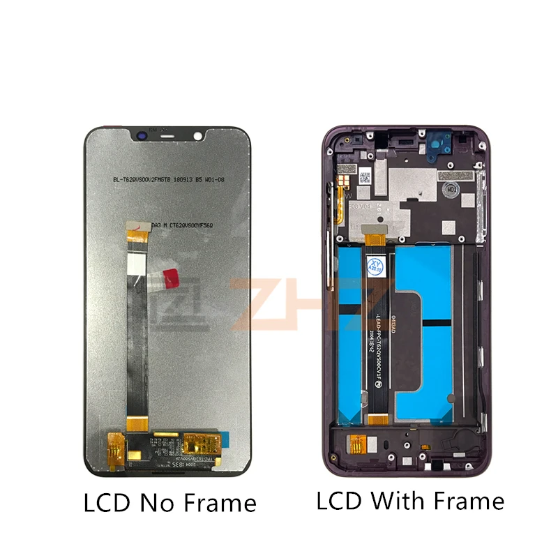 For Nokia 8.1 LCD Display Touch Screen Digitizer Assembly Display For Nokia 7.1 Plus For Nokai X7 LCD With Frame Replacement