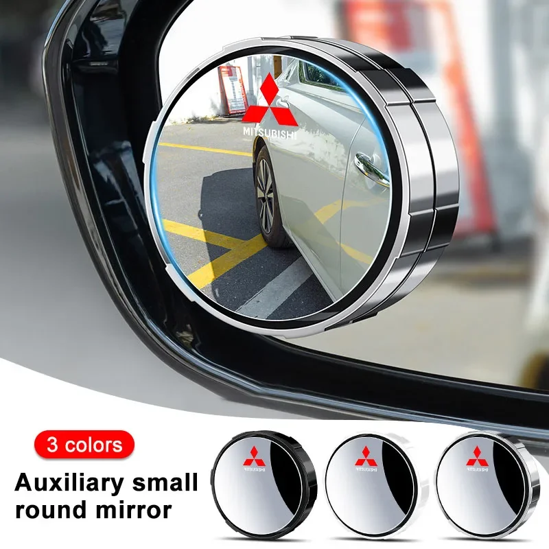 

Reverse Parking Auxiliary Mirror 360 Rotation Car Accessories for Mitsubishi Montero Sport Strada L200 Xpander V73 V93